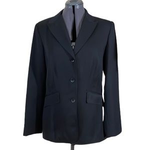 Cynthia Steffe Black Wool Blazer Size 14